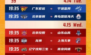 2025-2026赛季CBA赛程：12月12日开赛 常规赛42轮