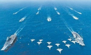 福建舰过航台海刹那，一架专机从岛内起飞，机上载有重要人物