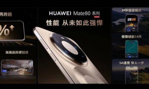 华为Mate 80/Pro/Pro Max系列手机相比上一代性能最高提升42%
