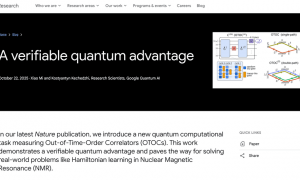 谷歌量子计算新研究登Nature封面!诺奖得主助力,比超算快13000倍